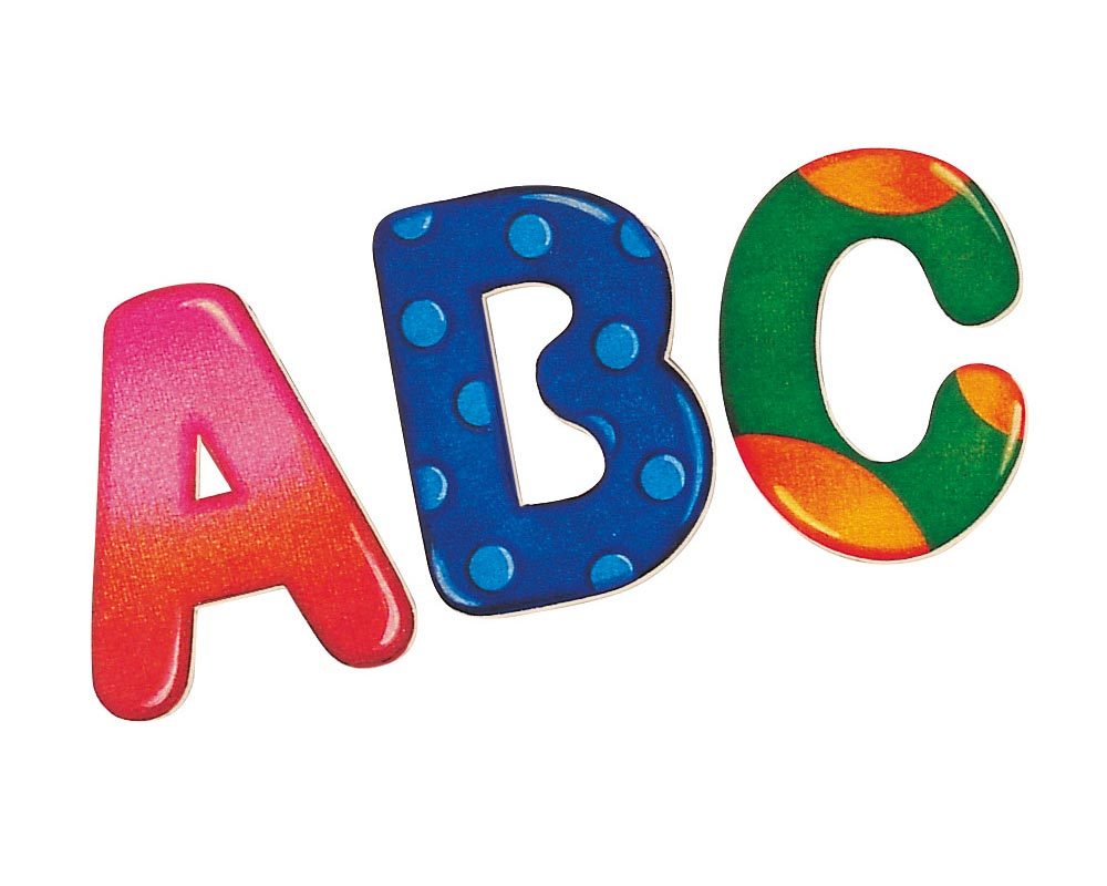 wooden letters playroom