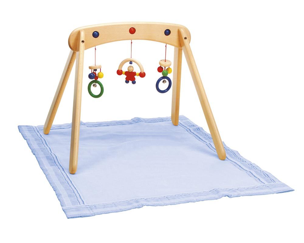 wooden baby trapeze toy 4