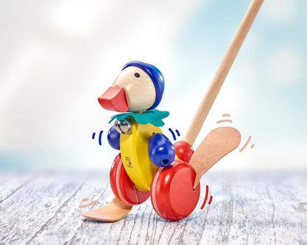 push along duck toy