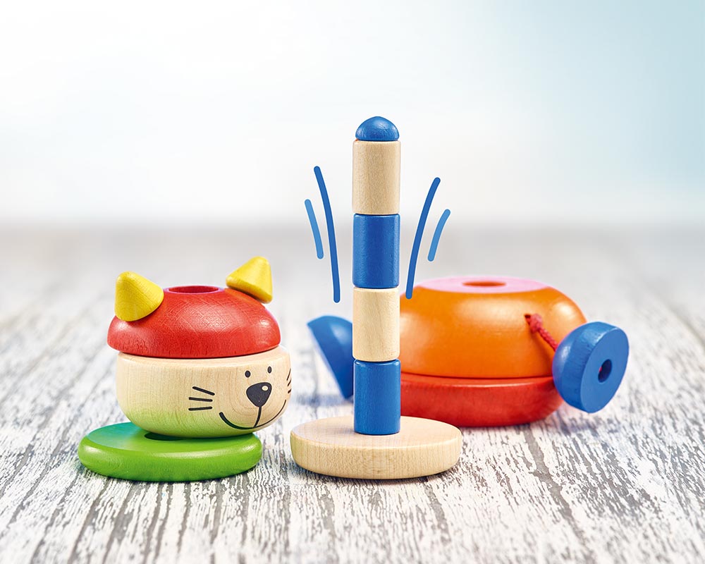 wooden stacking game cat karlo