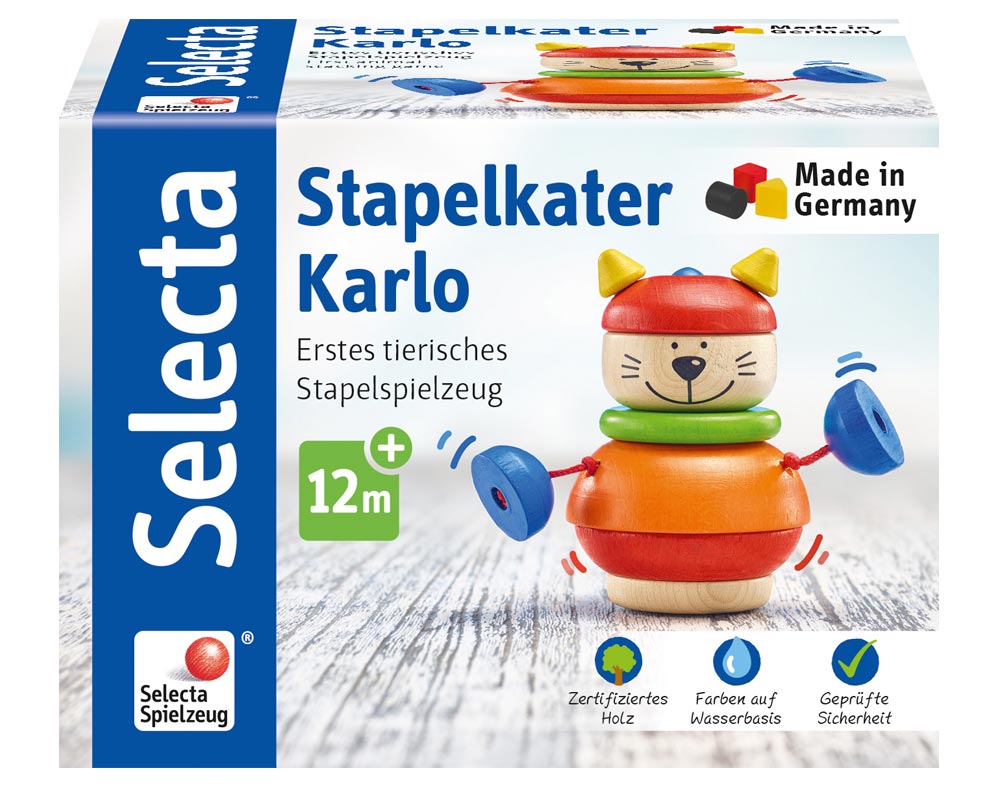 wooden stacking game cat karlo