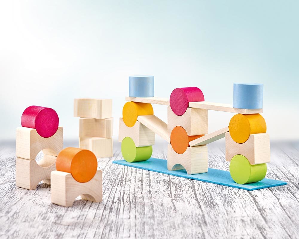 wooden bricks for babies