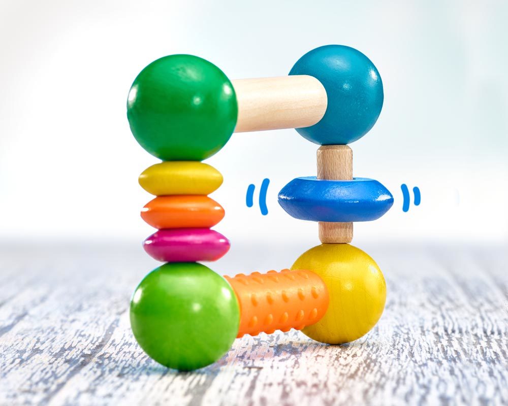 Cubellino, grabbing toy Wooden Toys Selecta