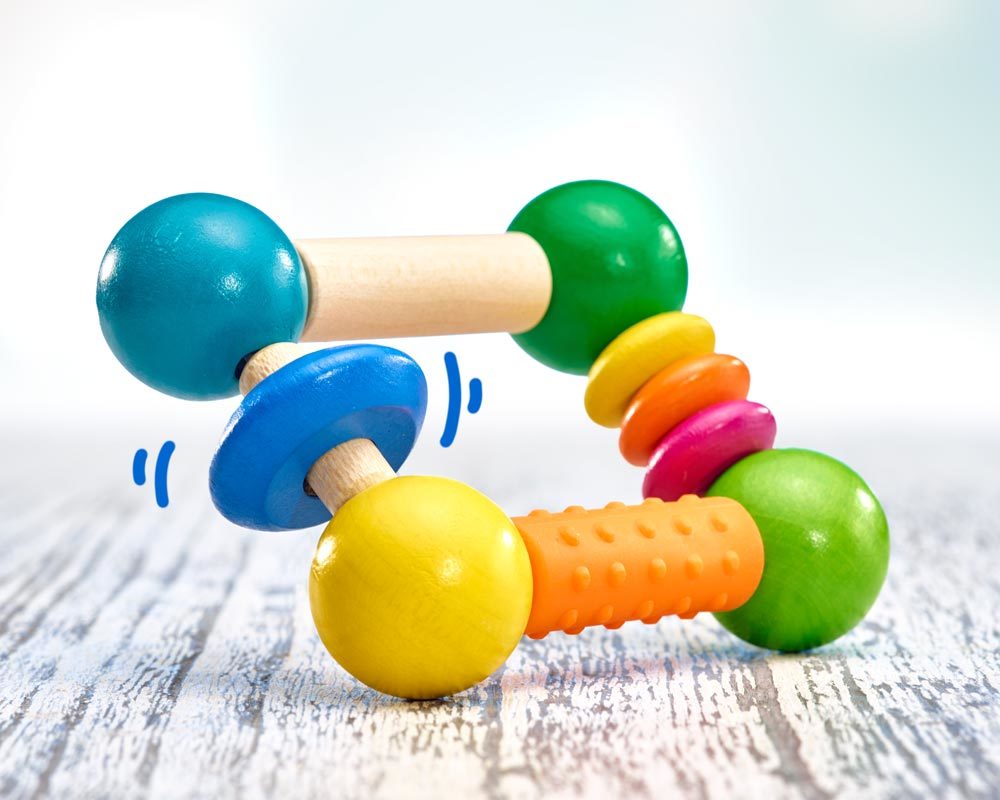 Cubellino, grabbing toy Wooden Toys Selecta