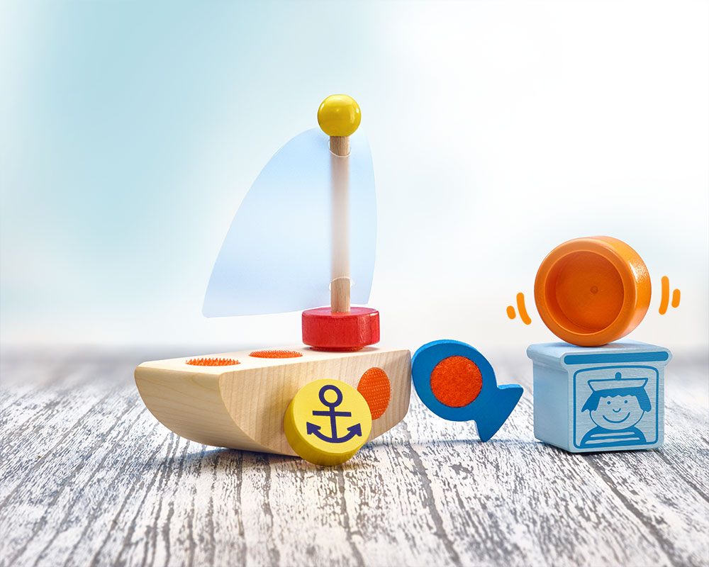 KLETTINIÂ® boat - Wooden Toys Selecta