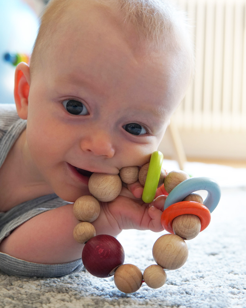 Fun Grabbing Ball wooden toy emotion