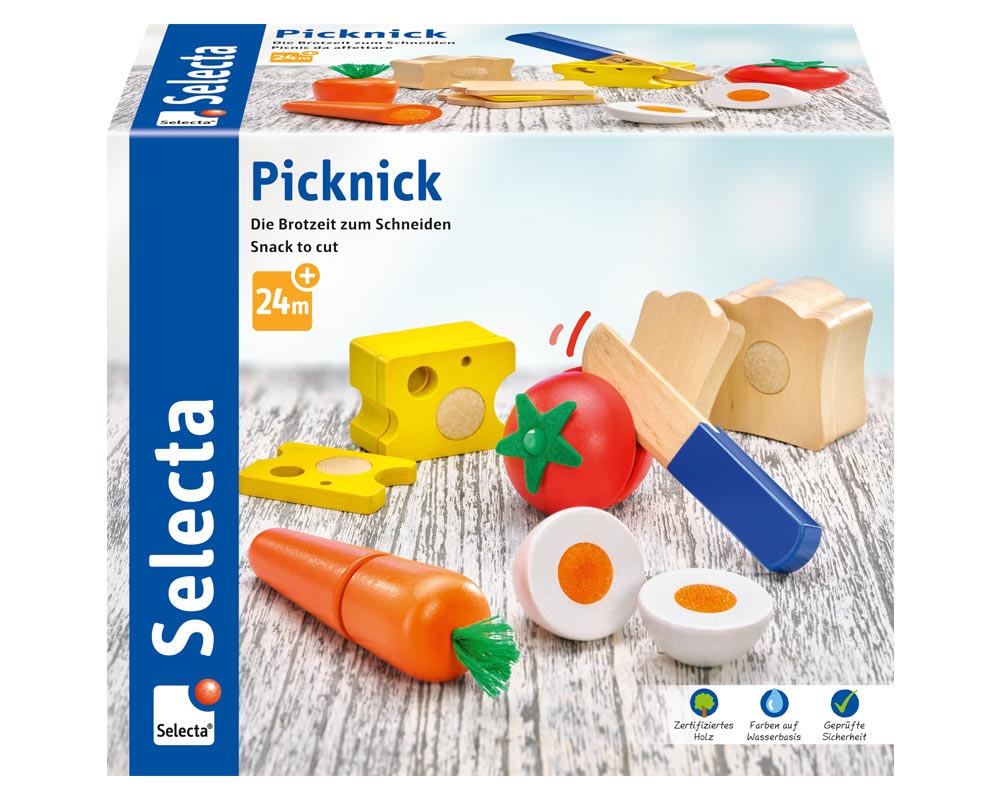 wooden snack time cutting toy children