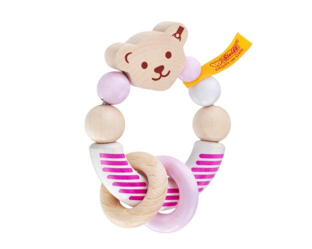 grabbing toy pink