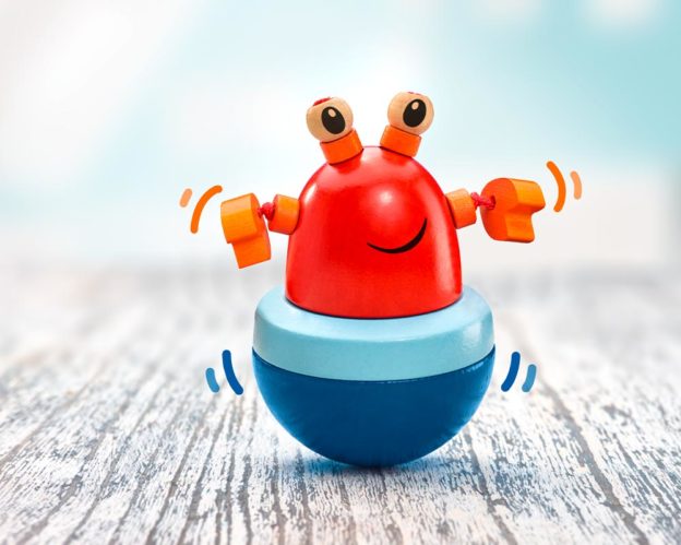 Wobbler toy sales