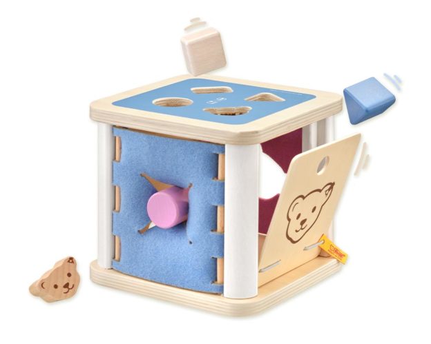 Steiff sorting box wooden toy